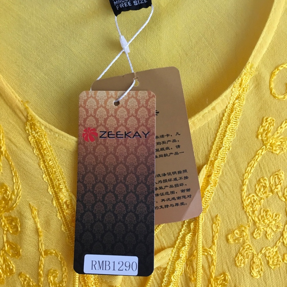 ZeeKay original dress Asia. India-1960’s feel